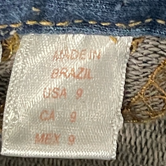 *Jennifer Lopez Women's Crop Straight Leg Denim Jeans Sz 9 - Picture 4 of 11